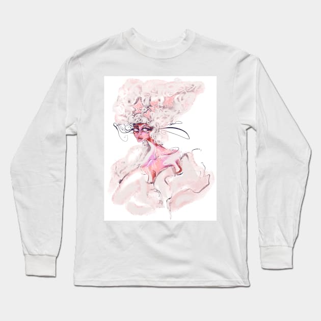 Fashion card queen Long Sleeve T-Shirt by valentyna mohylei